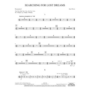 Searching for Lost Dreams - Percussion 2